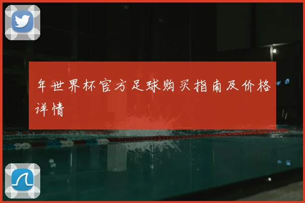 年世界杯官方足球购买指南及价格详情