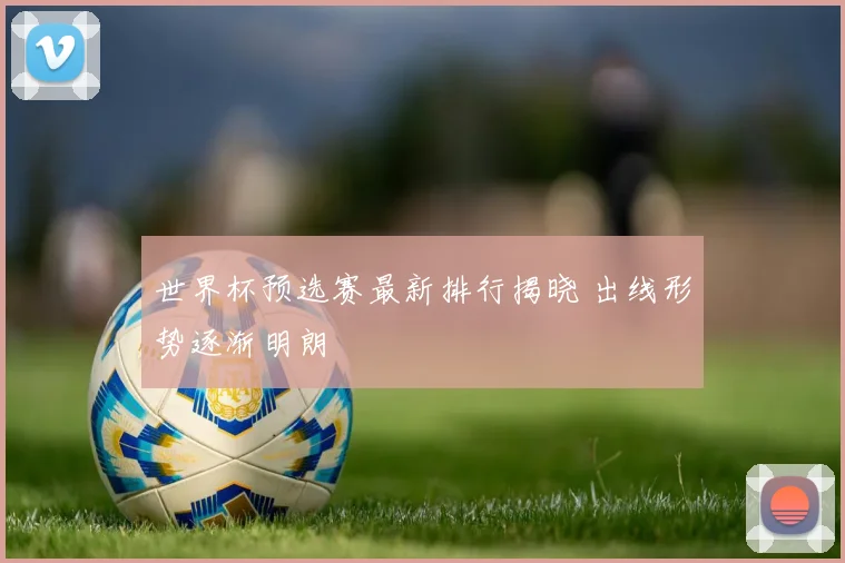 世界杯预选赛最新排行揭晓 出线形势逐渐明朗